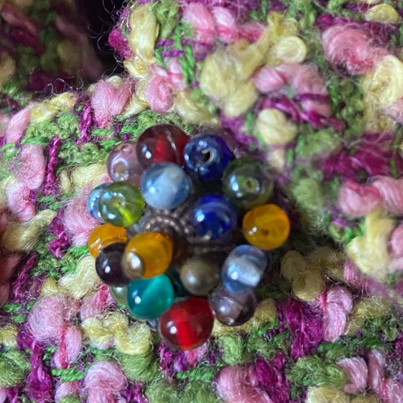 Paule Vasseur tweed suit. Size 42 EU /Size 6 US. Chanel-esque. Blazer & Skirt. - Picture 5 of 14